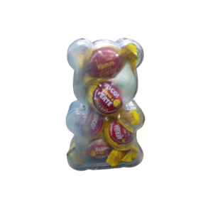 Caja para chocolates en forma de oso